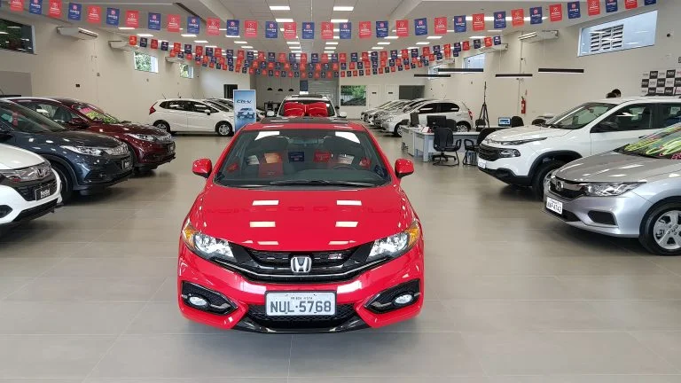 a group of cars in a room