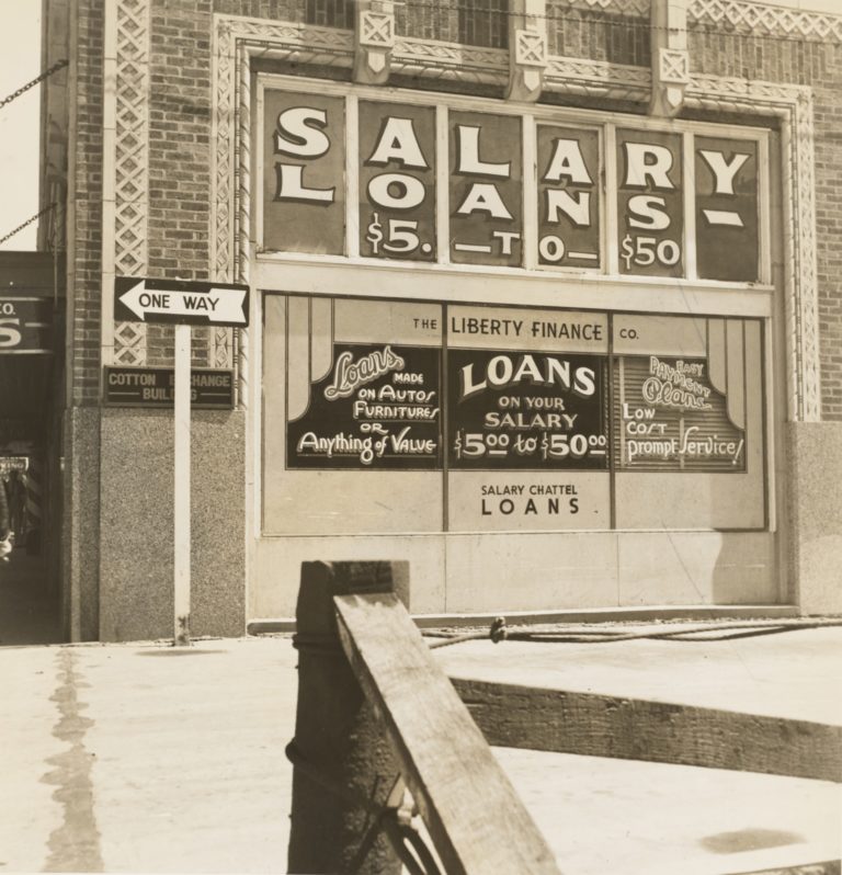 a sign on a building