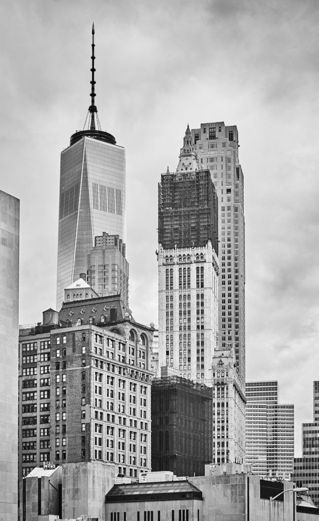 a tall building with a tall tower